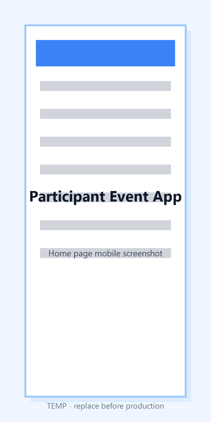 Participant Event App