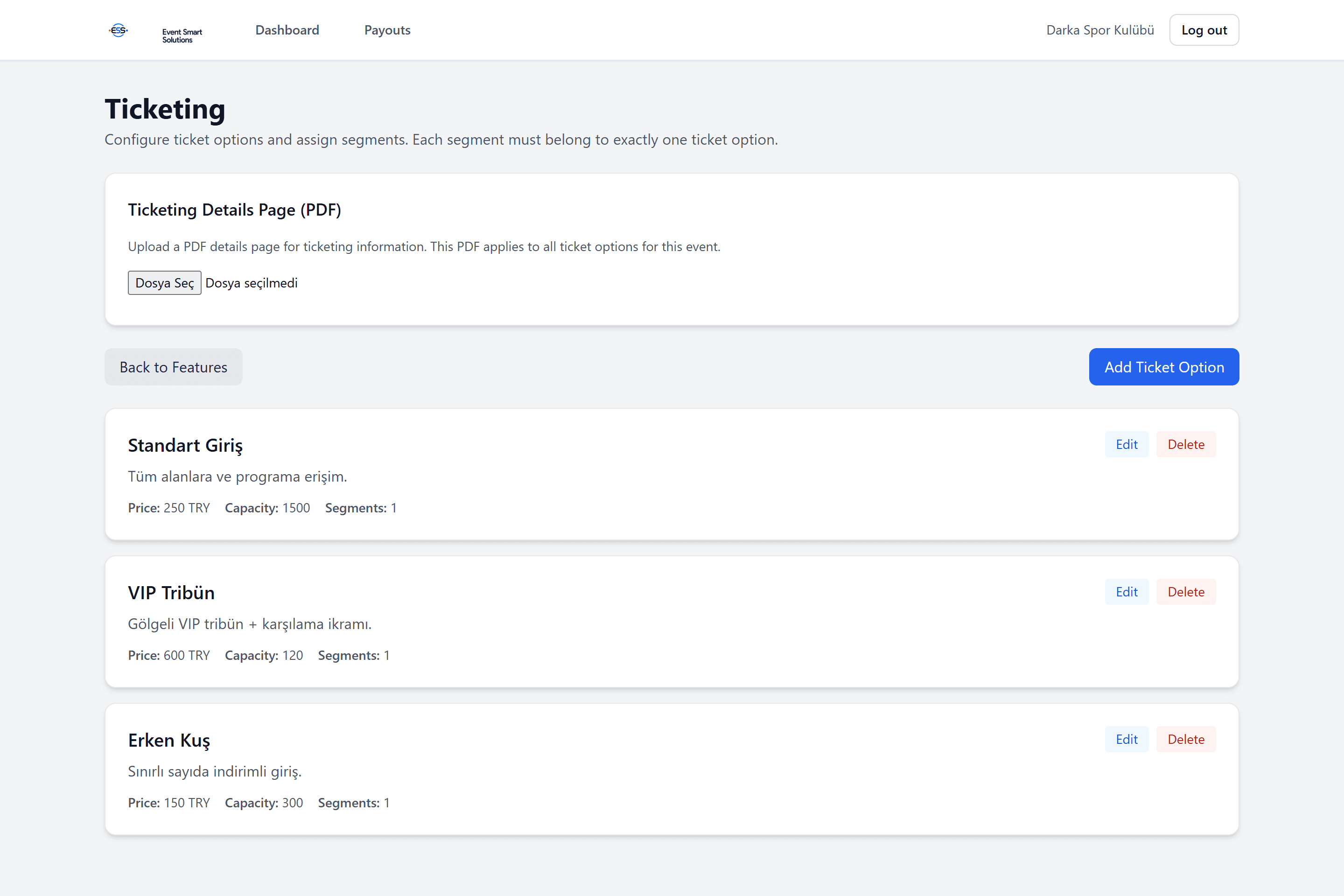 Access and capacity that fit your event