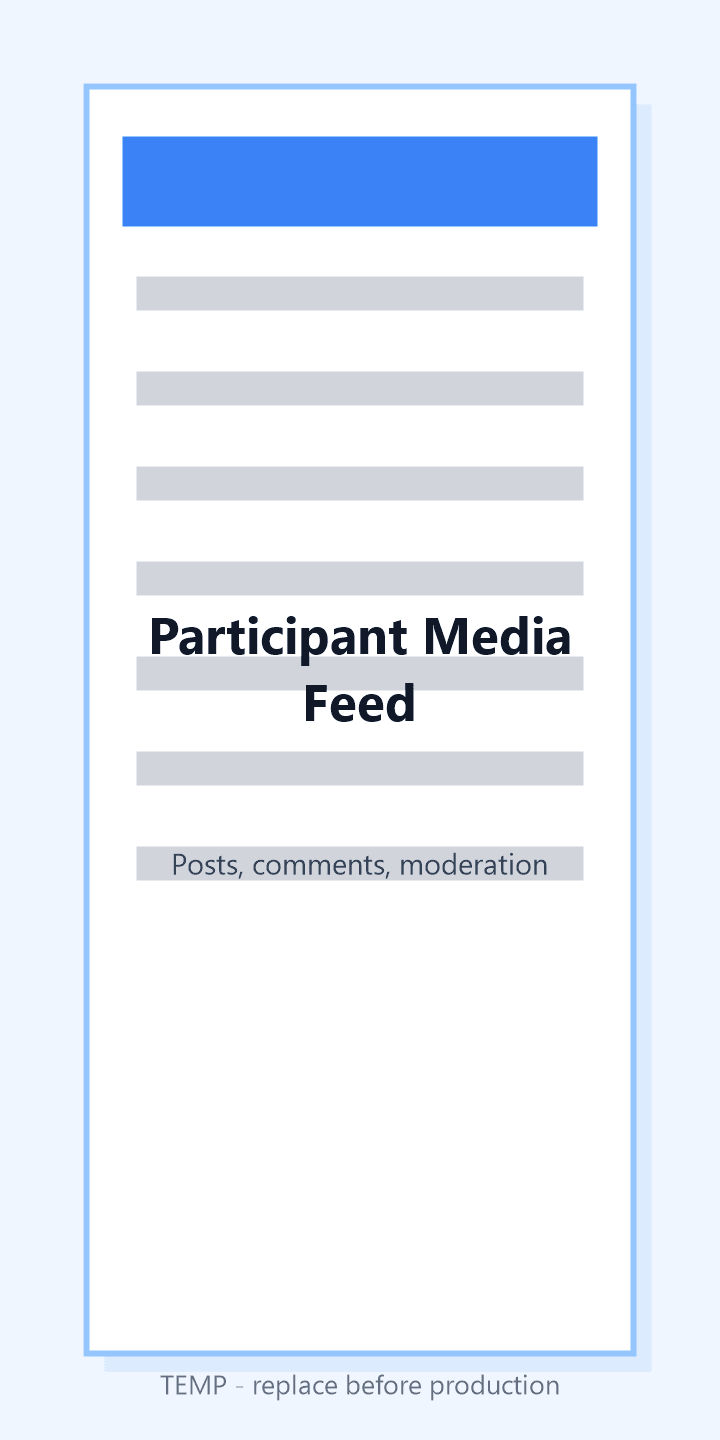 Engage with media