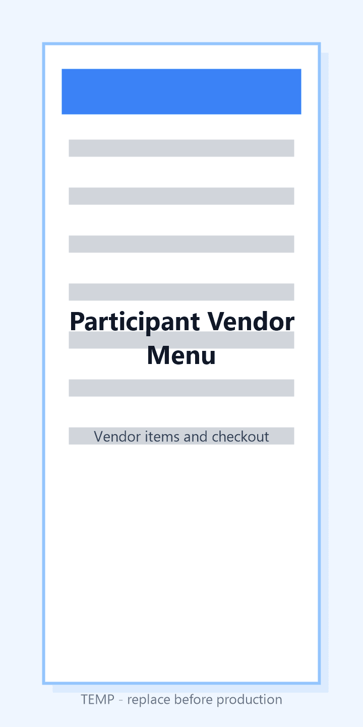 Order from vendors